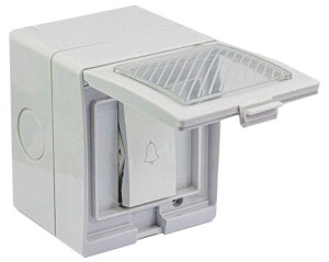 Przycisk dzwonkowy pojedynczy natynkowy IP55 AQUA55 55.09