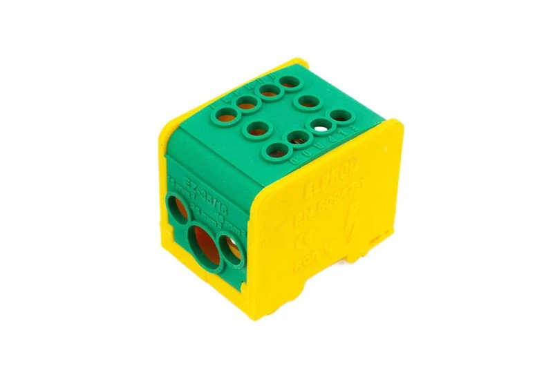 Odgałęźnik Instalacyjny AL/CU przewodu PE 1x6-25mm2 2x2,5-10mm2 690V