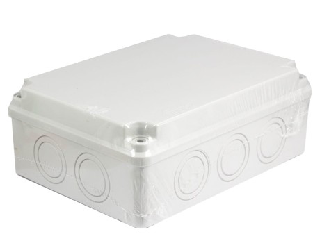 Puszka hermetyczna natynkowa 198x148x76mm IP44 szara