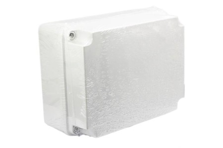 Puszka n/t hermetyczna pusta bez osłabień 198x148x96 IP65 szara