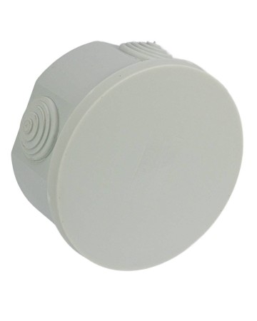 Puszka natynkowa hermetyczna pusta 80x40mm IP44 szara