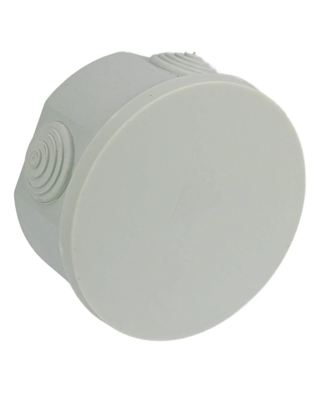 Puszka natynkowa hermetyczna pusta 80x40mm IP44 szara