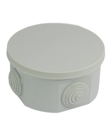 Puszka natynkowa hermetyczna pusta 80x40mm IP44 szara