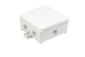 Puszka instalacyjna natynkowa 80x80x41mm IP44 szara