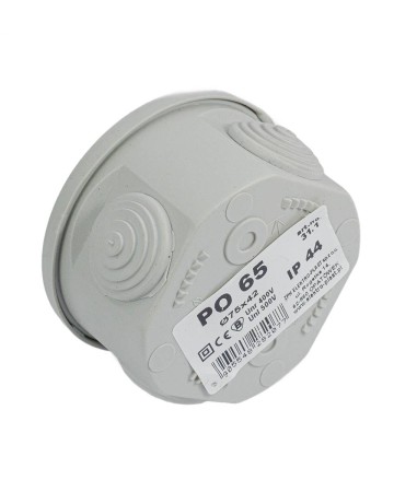 Puszka n/t hermetyczna pusta 65x35mm IP44 szara