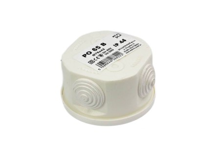 Puszka n/t hermetyczna pusta 65x35mm IP44 biała