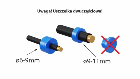 Złączka kablowa hermetyczna mufa kablowa 3x1,5mm2 16A 250V IP68
