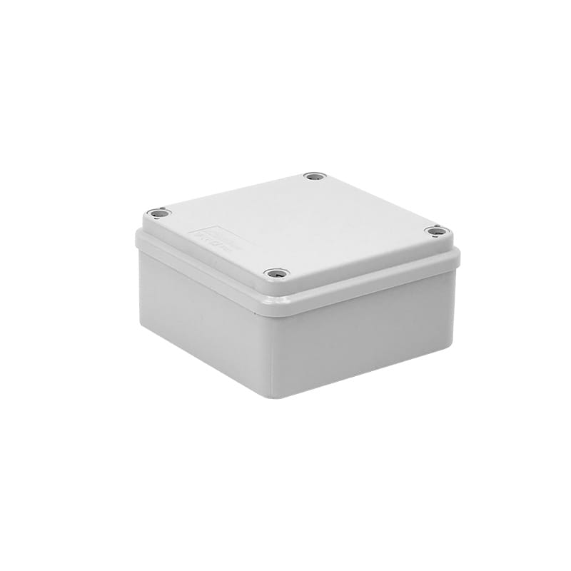 Puszka hermetyczna natynkowa 108x108x56mm IP65 szara