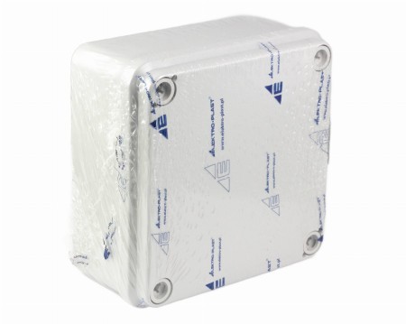 Puszka hermetyczna natynkowa 108x108x56mm IP65 szara