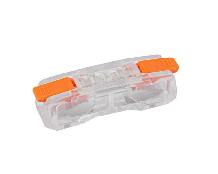 Szybkozłączka z dźwignią przelotowa 1x0.2‑2.5mm2 - 1szt. złączka
