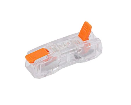 Szybkozłączka z dźwignią przelotowa 1x0.2‑2.5mm2 - 1szt. złączka
