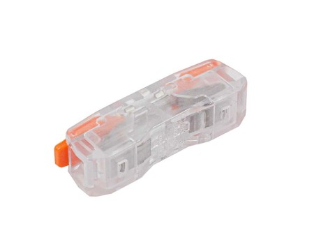 Szybkozłączka z dźwignią przelotowa 1x0.2‑2.5mm2 - 1szt. złączka