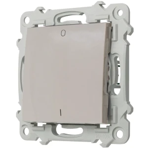 Ospel szafir Łącznik dwubiegunowy kolor KASZMIROWY BEŻ ŁP-11Z/m/83