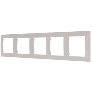 Ospel szafir Ramka pięciokrotna kolor KASZMIROWY BEŻ R-5Z/83