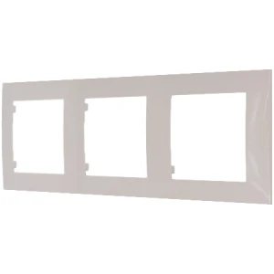 Ospel szafir Ramka potrójna kolor KASZMIROWY BEŻ R-3Z/83