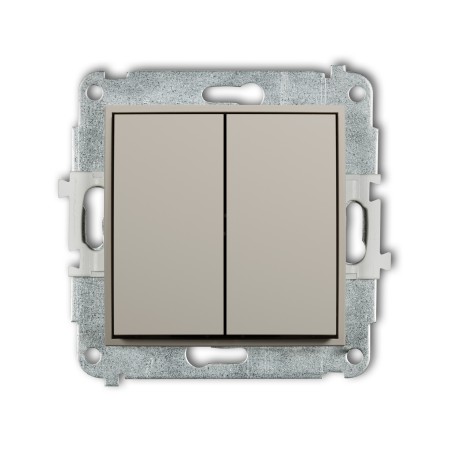 Karlik ICON Mechanizm łącznika podwójnego krzyżowego (dwa klawisze bez piktogramu) 60IWP-66.1