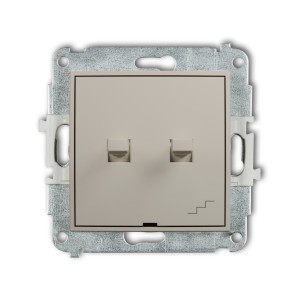 Karlik ICON Mechanizm łącznika jednobiegunowego ze schodowym w stylu amerykańskim (wspólne zasilanie) 60IWPUS-10.1