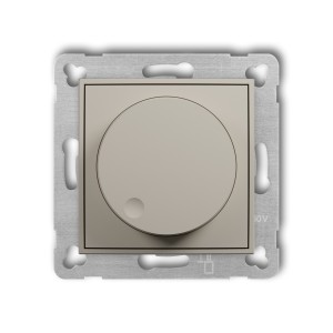 Karlik ICON Mechanizm elektronicznego regulatora oświetlenia przyciskowo-obrotowego do współpracy z zasilaczami sterowanymi napięciem 1-10 V 60IRO-3