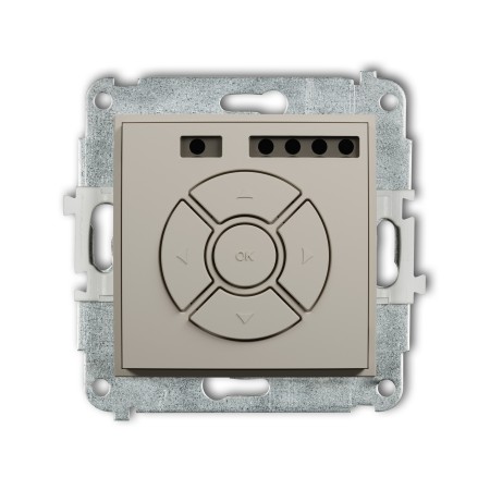 Karlik ICON Mechanizm elektronicznego sterownika roletowego (przycisk centralny/dodatkowy) 60ISR-6
