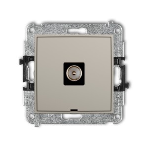 Karlik ICON Mechanizm gniazda antenowego pojedynczego TV, bez pola opisowego 60IGTVBO-1