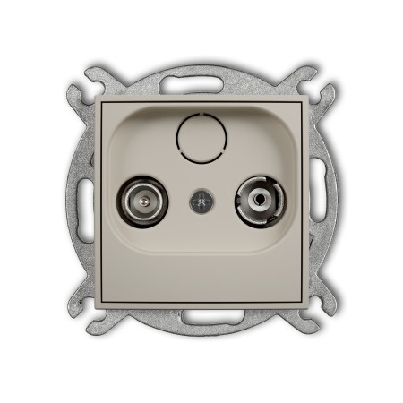 Karlik ICON Mechanizm gniazda abonenckiego RTV końcowego 2dB 60IG2K
