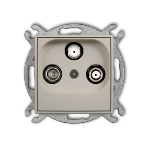 Karlik ICON Mechanizm gniazda abonenckiego 2 wyjścia SAT + TV 60IGSN