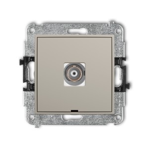 Karlik ICON Mechanizm gniazda pojedynczego BNC, bez pola opisowego 60IGBNCBO-1