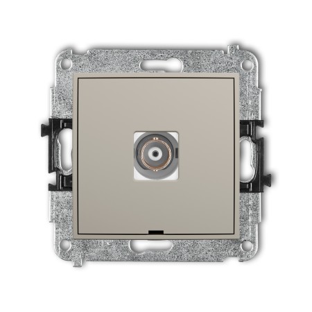 Karlik ICON Mechanizm gniazda pojedynczego BNC, bez pola opisowego 60IGBNCBO-1