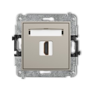 Karlik ICON Mechanizm gniazda pojedynczego HDMI 2.0, 4K 60IHDMI-3