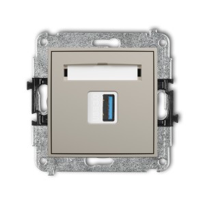 Karlik ICON Mechanizm gniazda pojedynczego USB A-A 3.0 60IGUSB-5