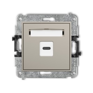 Karlik ICON Mechanizm gniazda pojedynczego 1xUSB C-C 60IGUSB-7