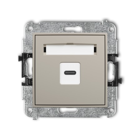 Karlik ICON Mechanizm gniazda pojedynczego 1xUSB C-C 60IGUSB-7