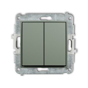 Karlik ICON Mechanizm łącznika podwójnego krzyżowego (dwa klawisze bez piktogramu) 61IWP-66.1