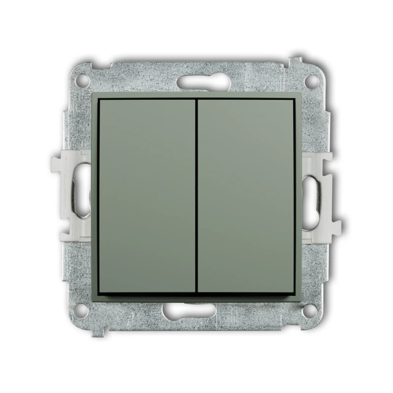 Karlik ICON Mechanizm łącznika zwiernego żaluzjowego (dwa klawisze bez piktogramów) 61IWP-8.1