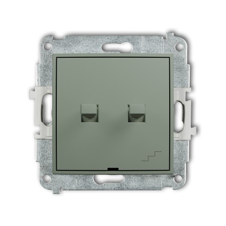 Karlik ICON Mechanizm łącznika jednobiegunowego ze schodowym w stylu amerykańskim (osobne zasilanie) 61IWPUS-10.2