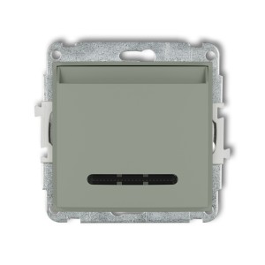Karlik ICON Mechanizm łącznika hotelowego podwójnego (podświetlenie białe) 61ISH-2.1
