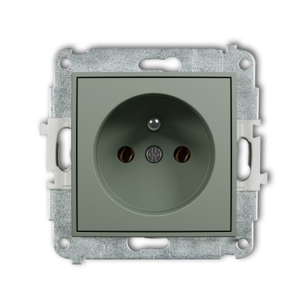 Karlik ICON Mechanizm gniazda pojedynczego z uziemieniem 2P+Z (bez przesłon torów prądowych) 61IGP-1z