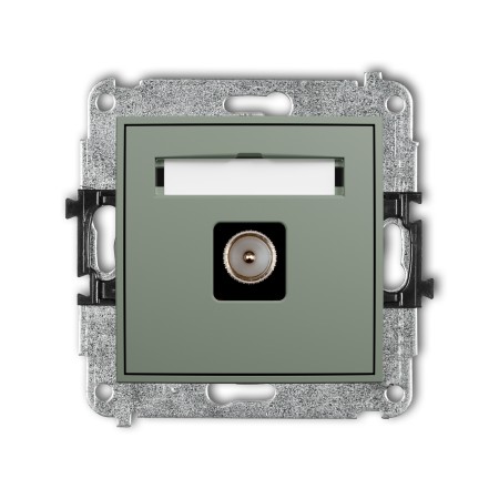 Karlik ICON Mechanizm gniazda antenowego pojedynczego TV 61IGTV-1