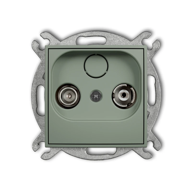 Karlik ICON Mechanizm gniazda abonenckiego RTV końcowego w szeregu gniazd przelotowych 6dB 61IG6K