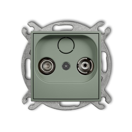 Karlik ICON Mechanizm gniazda abonenckiego RTV przelotowego 9dB 61IG9P