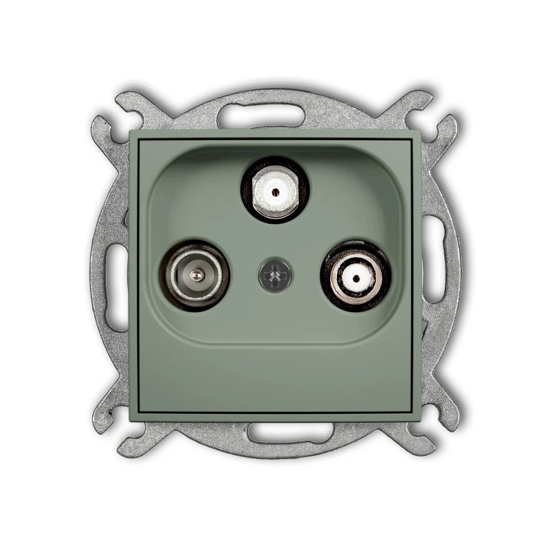 Karlik ICON Mechanizm gniazda abonenckiego 2 wyjścia SAT + TV 61IGSN