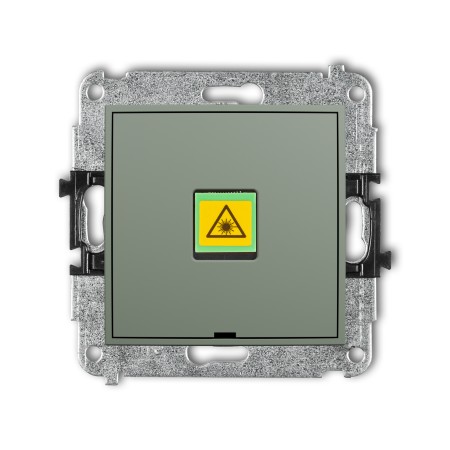 Karlik ICON Mechanizm gniazda światłowodowego/optycznego pojedynczego, bez pola opisowego 61IGOPBO-1