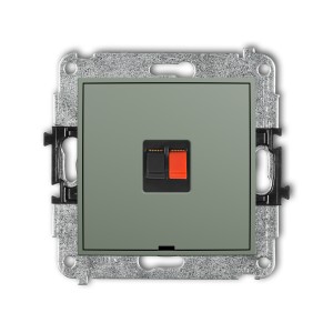 Karlik ICON Mechanizm gniazda głośnikowego pojedynczego, bez pola opisowego 61IGGBO-1
