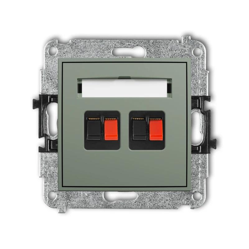 Karlik ICON Mechanizm gniazda głośnikowego podwójnego 61IGG-2
