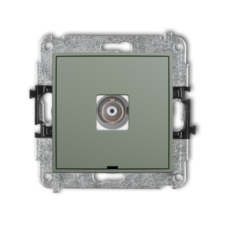 Karlik ICON Mechanizm gniazda pojedynczego BNC, bez pola opisowego 61IGBNCBO-1