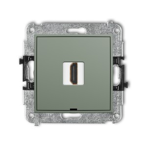 Karlik ICON Mechanizm gniazda pojedynczego HDMI 2.0, 4K, bez pola opisowego 61IHDMIBO-3