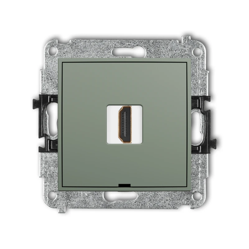 Karlik ICON Mechanizm gniazda pojedynczego HDMI 2.1, 8K, bez pola opisowego 61IHDMIBO-5