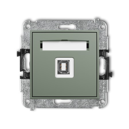 Karlik ICON Mechanizm gniazda pojedynczego USB A-B 2.0 61IGUSB-3