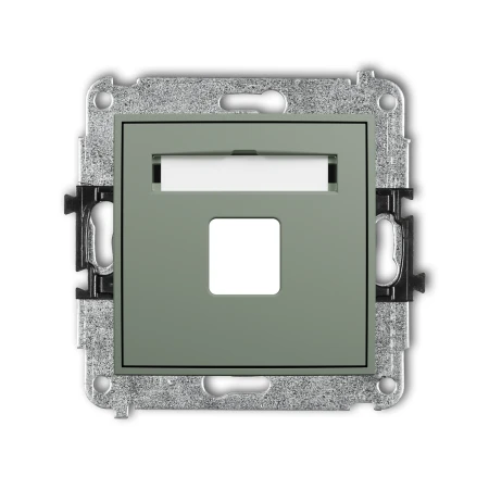 Karlik ICON Mechanizm gniazda multimedialnego pojednczego bez modułu (standard Keystone) 61IGM-1P