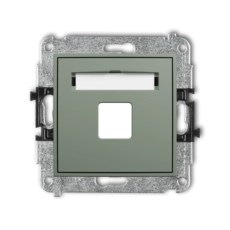 Karlik ICON Mechanizm gniazda multimedialnego pojednczego bez modułu (standard Keystone) 61IGM-1P